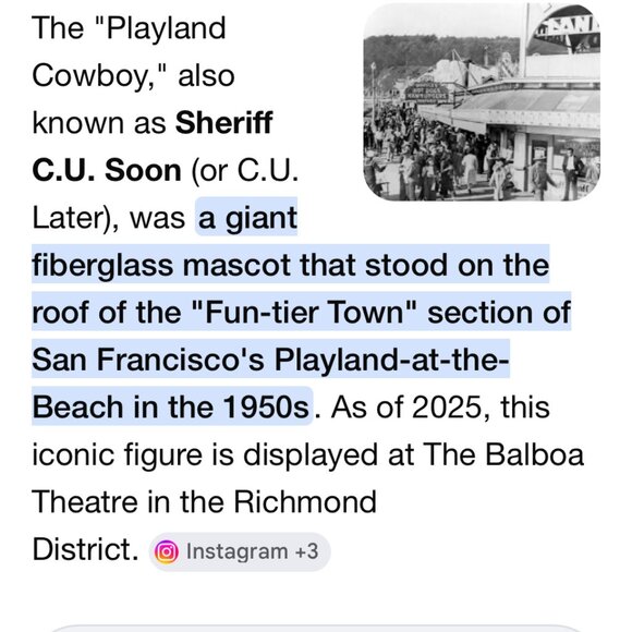 Share Playland Cowboy Counted Cross Stitch kit. New - Picture 3 of 3